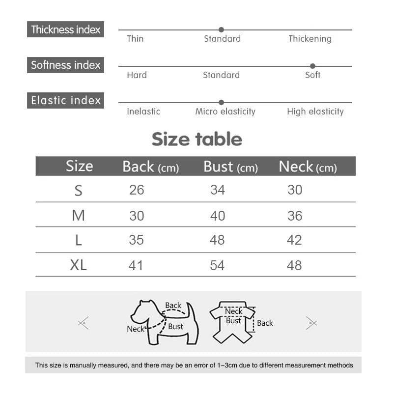 Winter Fleece Hundekleidung 2025