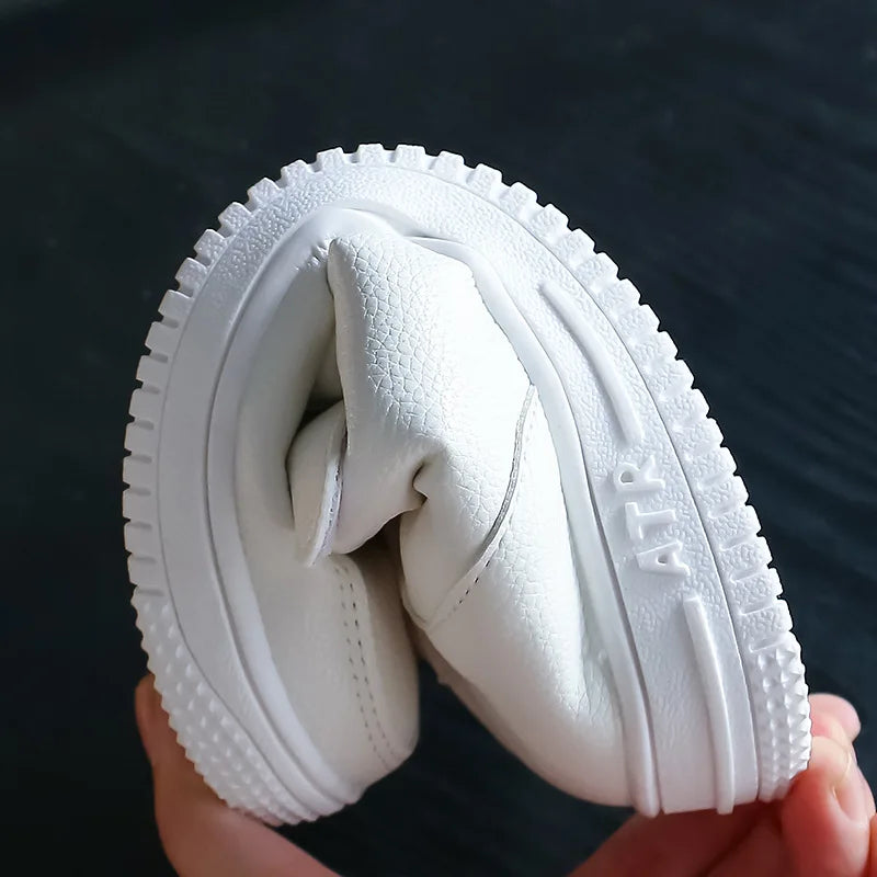 Kinderschuhe 2025: Mom Susy Baby Boy Girl Casual Shoes Child Leather - Sneakers Soft Flat High Waterproof White Black Red Kids Boot Chaussure Enfant Collection