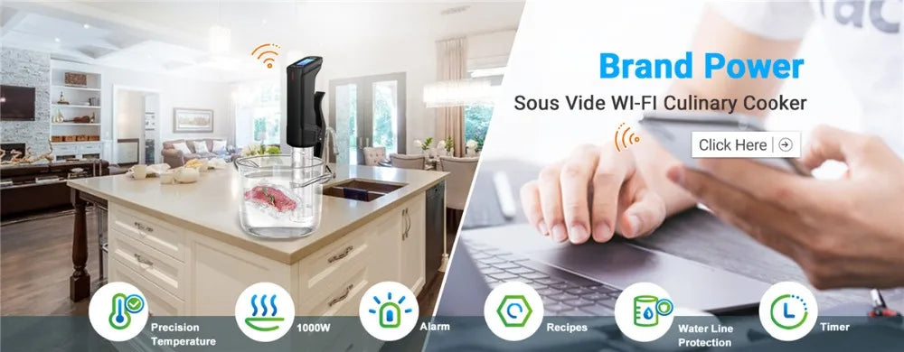 INKBIRD INK-VS02 Vacuum Sealer Packaging Machine For Food Storage Household Vacuum Food Packer Sous Vide Vacuum bag Rolls