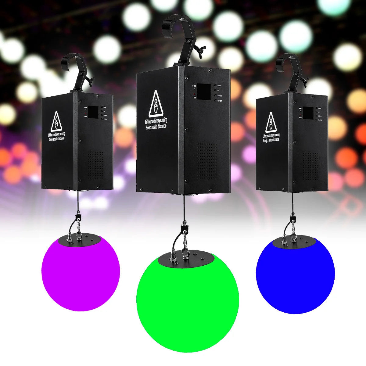 Disco- und Bühnenbeleuchtung - LED-Kinetic-Sphere