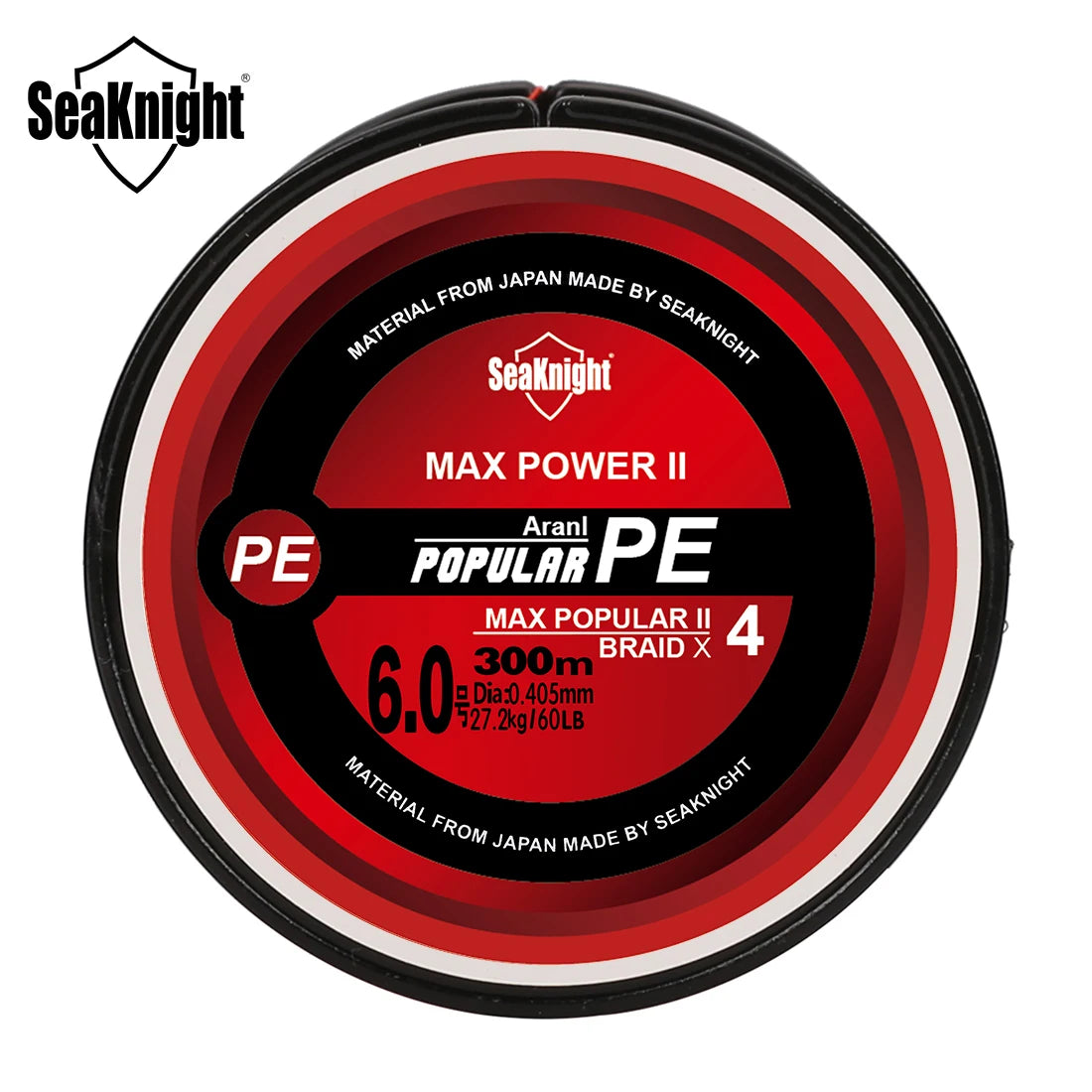 SeaKnight Marke TriPoseidon Serie 4 Stränge 300M PE Geflochtene Angelschnur 8-60LB Multifilament Angelschnur Glatt Karpfen Angeln