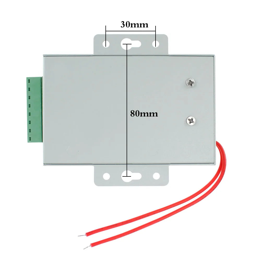 Netzteil 2025: DC12V 3A New Access Control System Power Supply Switch - AC AC110V-260V Input Time Delay Door Locks Video Intercom System K80 Collection