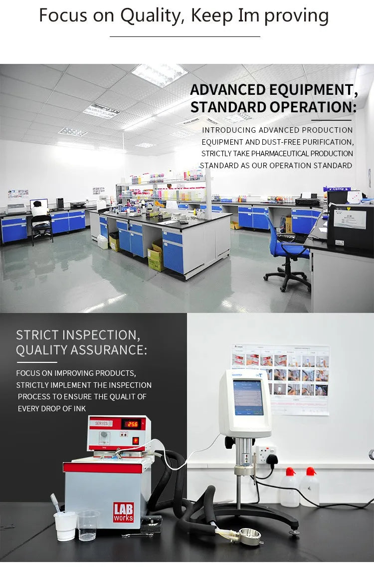 Aomya 5x100ml Tinte Universal Für Epson HP - BK CMY