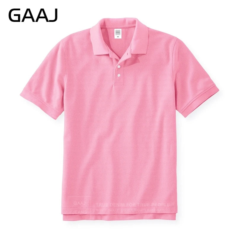 GAAJCN Polo Atmungsaktiv - Baumwolle Kurzarm Regular Fit