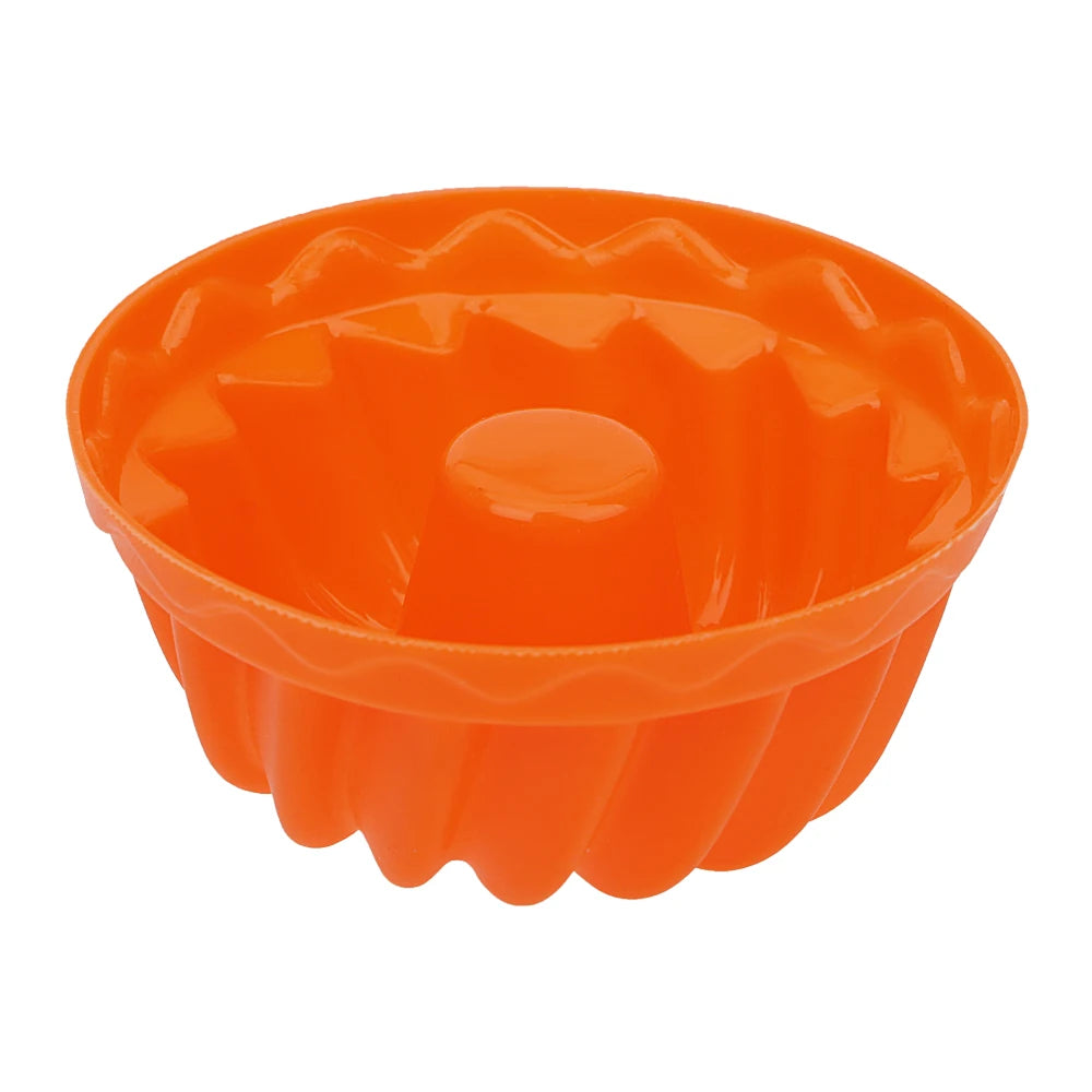 HILIFE Silicone Pudding Cupcake Muffin Donut Mold Non-Stick Baking Jelly Mould 12pcs/set Thread Shape