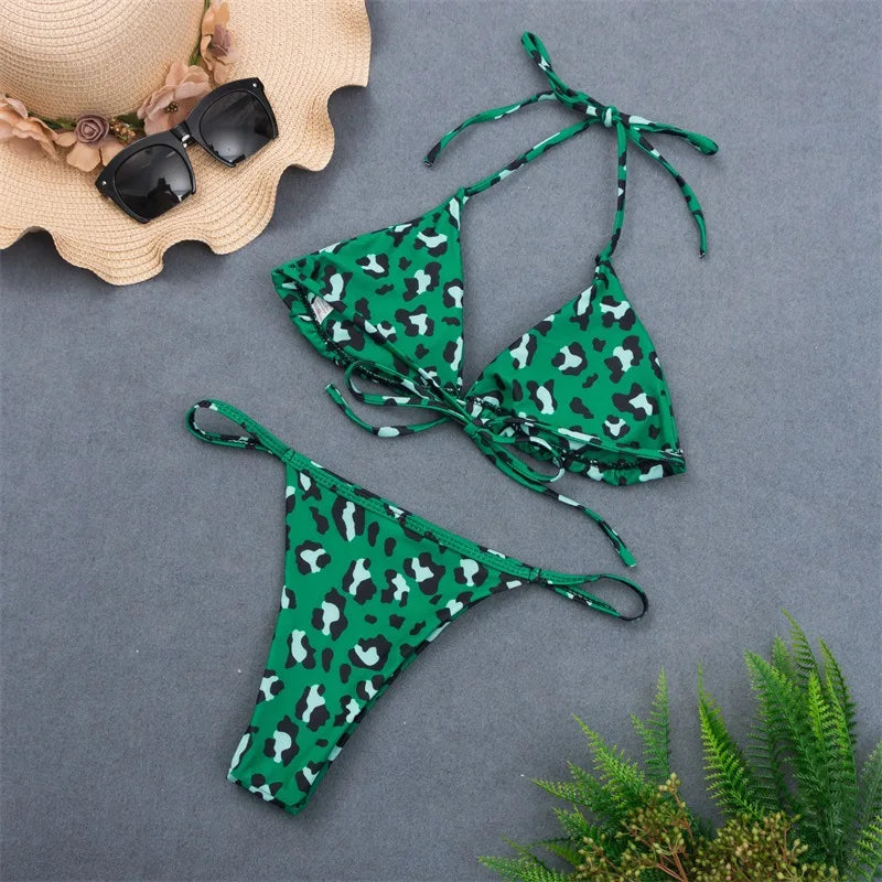 Bikini Set 2025: Stylish Schwimmbekleidung for Women - Golden Bridge Store