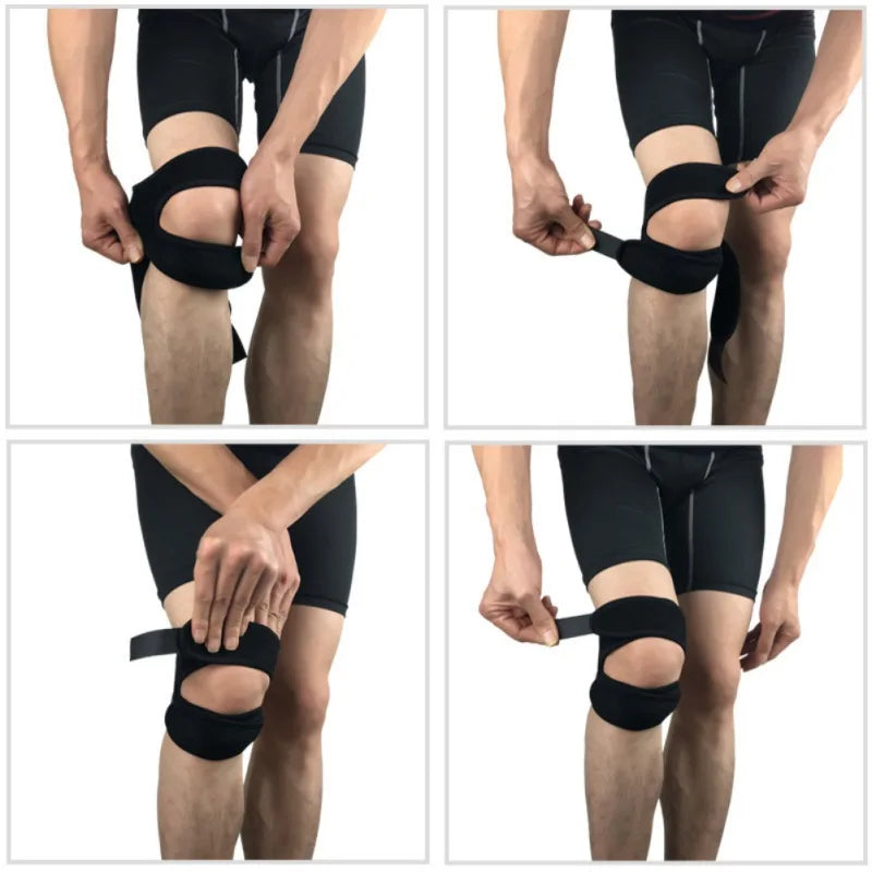Balight Knie Support - Nylon Neopren Verstellbar Universal