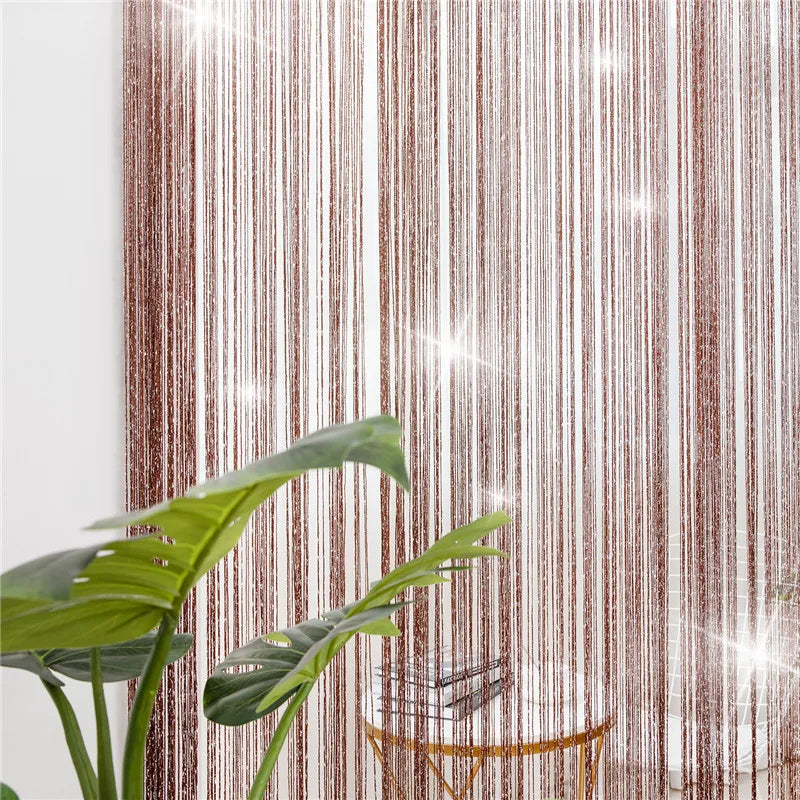 String Volant Glänzende Quaste - 1 Panel, 1-40% Transluzenz