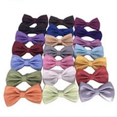 Necktie Fashion Brand Handmade Solid Necktie Handkerchief Cufflinks Set For Men Ties Suit Shirts Wedding Accessories Man Gifts