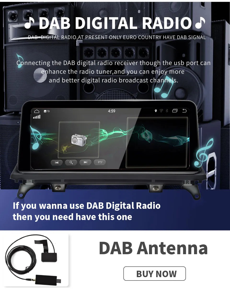 BMW CarPlay System 2025 - Wireless Android 14 Multimedia für X5 E70 X6 E71