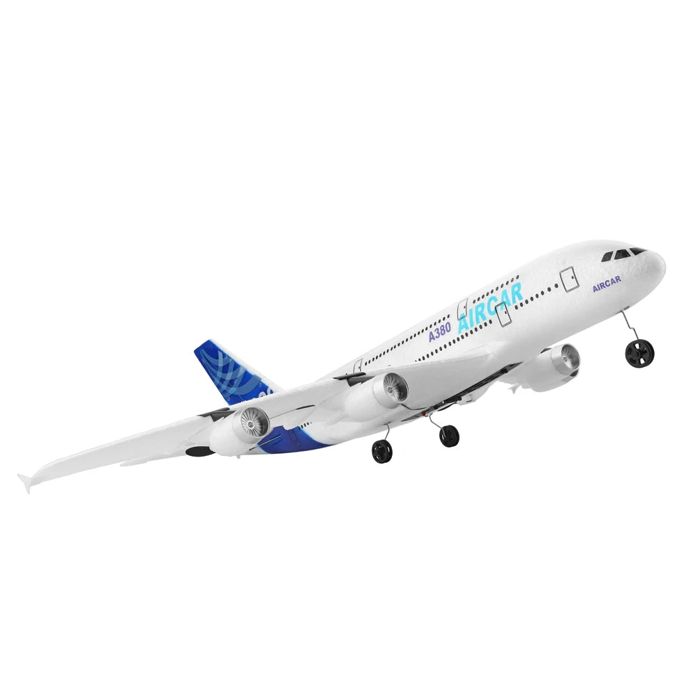 Wltoys XK A120 RC Plane 3CH 2.4G EPP Remote Control Machine Airplane Fixed-wing RTF A380 RC Aircraft Model Outdoor Toy for Kids