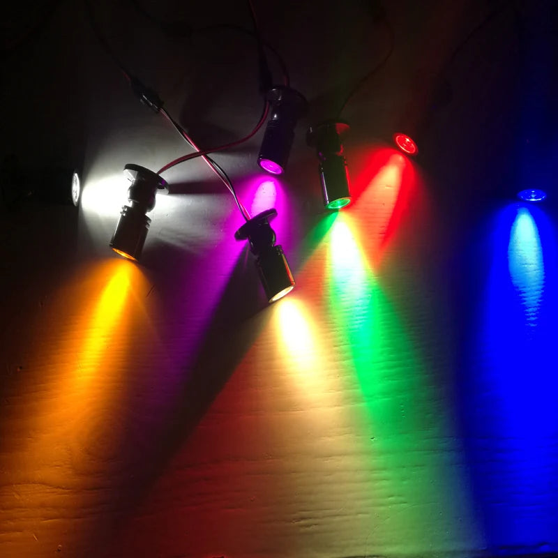 ROANJUNYH Mini Einbauspot 3W LED - 12V 110V 4000K 50mm