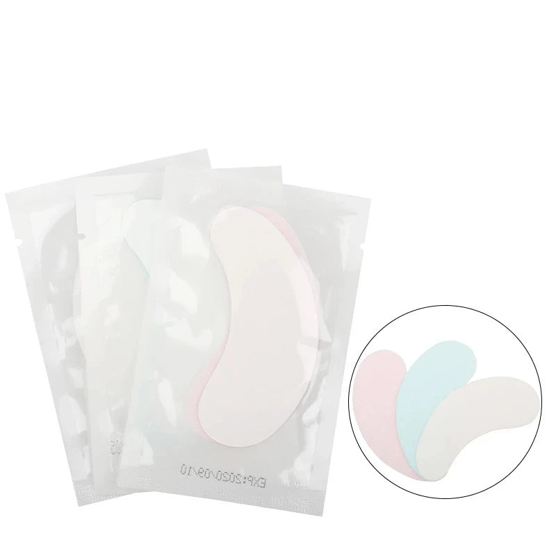 50/200/500 Wimpern Patches Für Aufbau Gepfropft Wimpern Pads Russisch Verpackung Unter Augen Papier Aufkleber Für Wimpernverlängerung