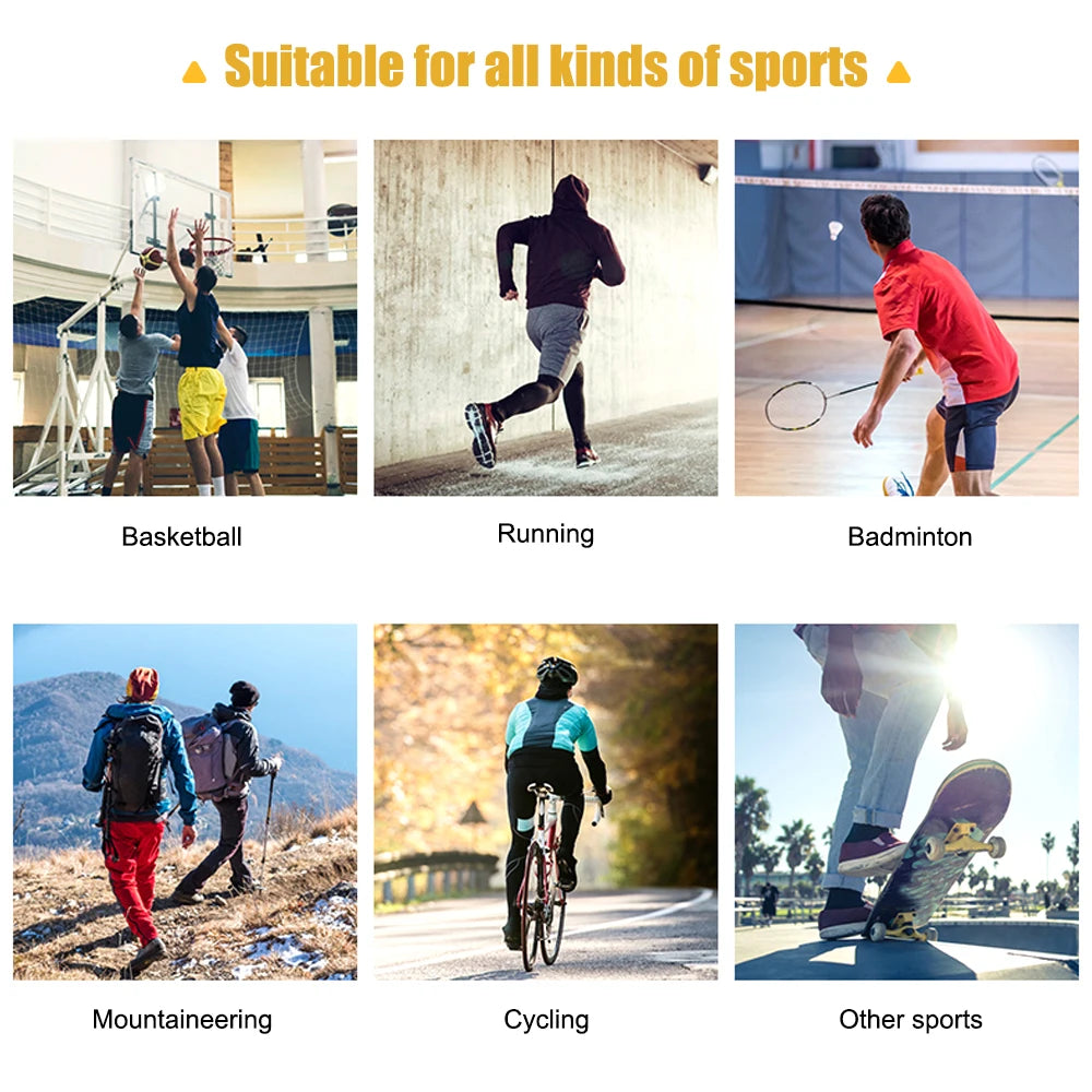 Knieschoner 2025: BraceTop 1 Pcs Knee Compression Sleeves Basketball Volleyball - Leg Sleeve Football Adult Knee Protector Calf Support Snowboard Kneepad Collection