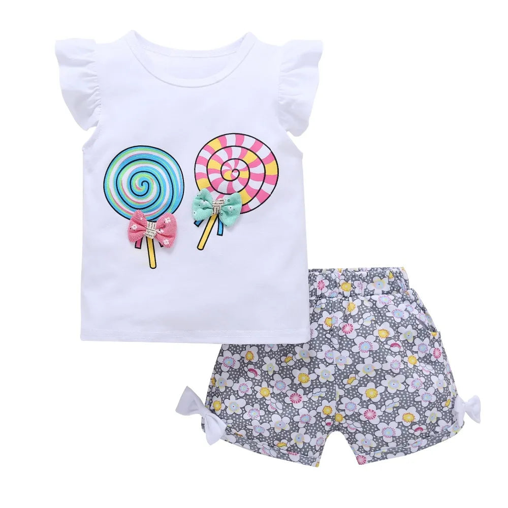Cindy YoYo Lollipop Ärmellos Set - Baumwolle 2teilig 1-3J