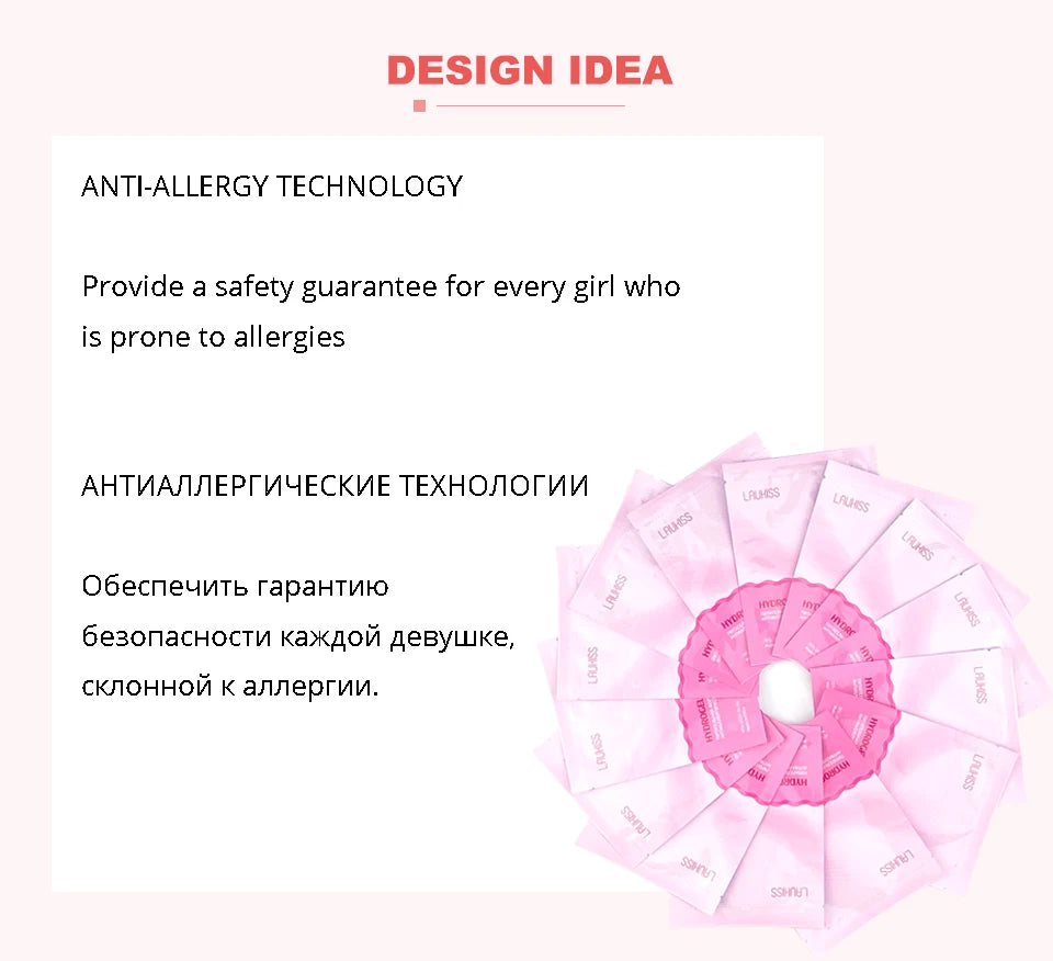 LashPro Pads Wimpern Patches - 50 200 500 Stück Papier