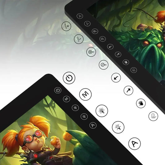 Gaomon PD2200 21.5 Inch Graphics Tablet Anti-Glare Full Lamination Screen Display with 8 Touch Keys Support ±60° Tilt Function - Golden Bridge Store