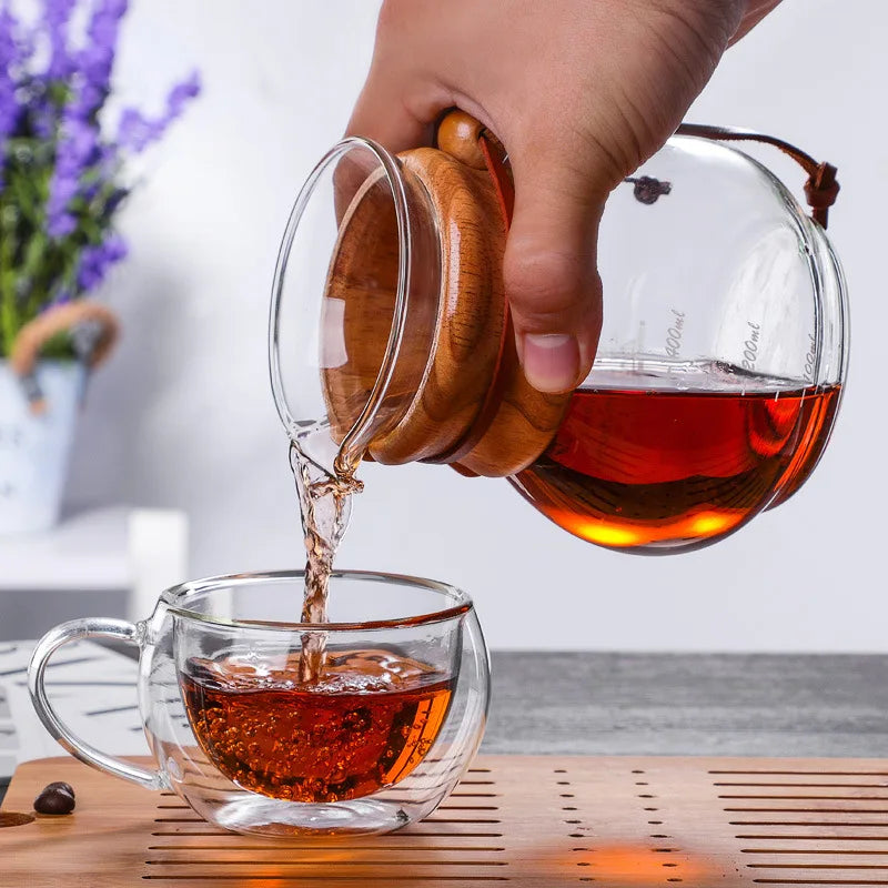 Practical Glass Coffee Kettle Coffee Dripper Pot Durable Cold Brew Pot Ice Dripper Coffee Pot About 400ml Creative Coffeeware