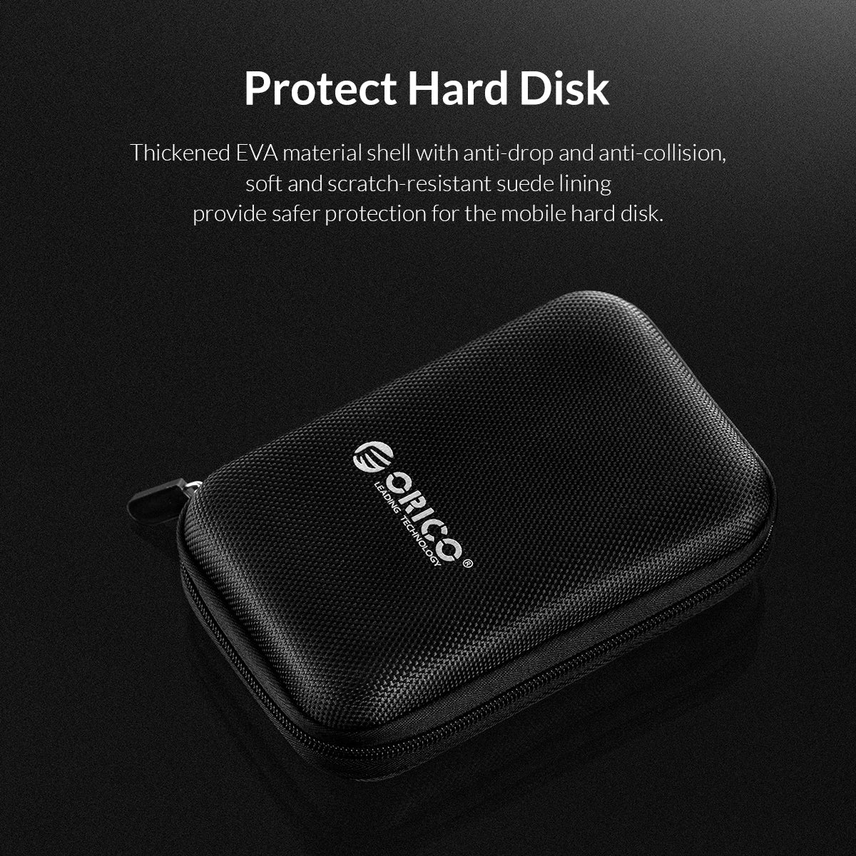 Festplatten-Tasche 2025: ORICO 2.5 Inch HDD Box Portable Hard Drive Bag Storage Protection Collection