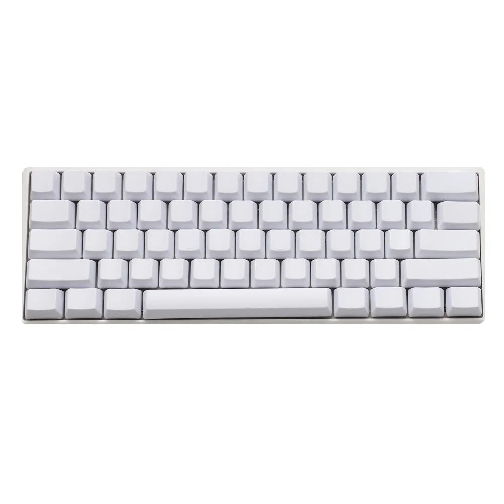 Weiß Schwarz Grau Grün Blank Dick PBT OEM Profil 62 Taste ISO 61 ANSI Keycaps Für MX Schalter Mechanisch Tastatur (Nur Keycap)