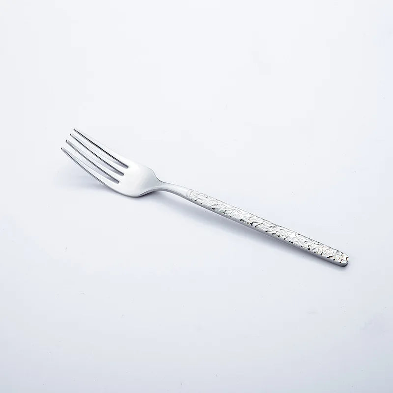 Stainless steel Western Cutlery set Knife Fork Spoon Dinner Set Dessert Dinnerware Western Steak Knife Tableware Spoon Fork