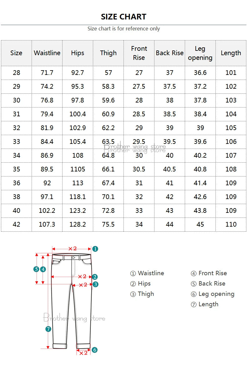 Blugi Brother Wang Stretch Regular - Lungime Totală Mărime M
