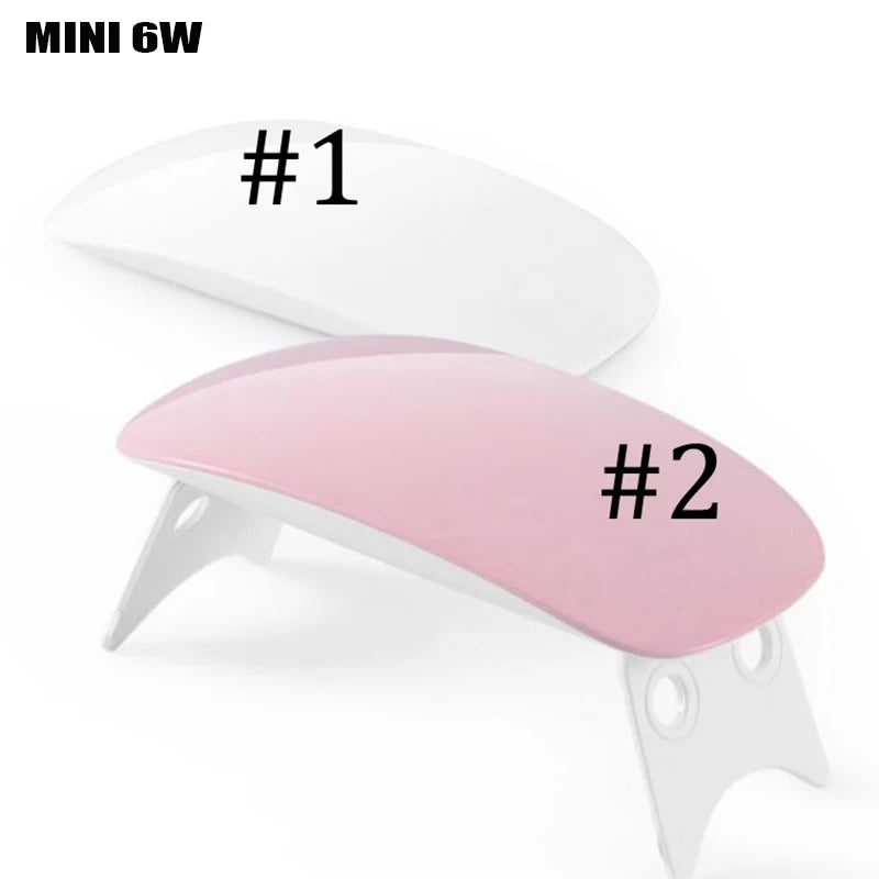 Commodity HLD02 Mini LED Nageltrockner - 6W 6 LEDs 132x67mm