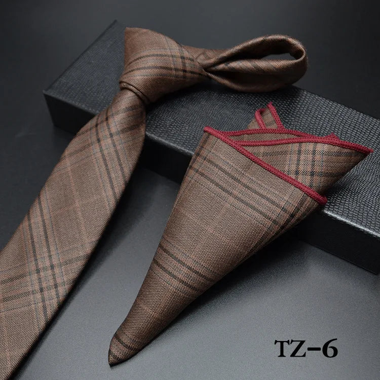 Set de cravate casual pentru bărbați, model Paisley floral, bleumarin, roșu, 6 cm, subțire, din poliester, batistă, costum, cravată subțire pentru afaceri, nuntă, petrecere