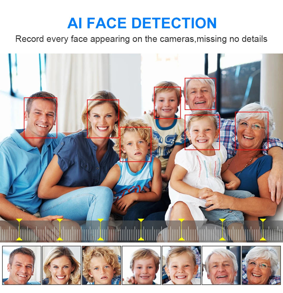 Überwachungssystem 2025: Hiseeu 4CH 5MP POE Dome IP Camera System Kit - Video Surveillance Set Night Vision Home Outdoor Waterproof Security Camera Set POE Collection