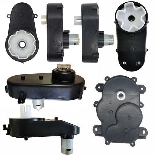 Cutie de viteze pentru mașină electrică pentru copii cu motor, Motor de direcție pentru mașină cu telecomandă, Cutie de viteze pentru mașină de jucărie cu motor