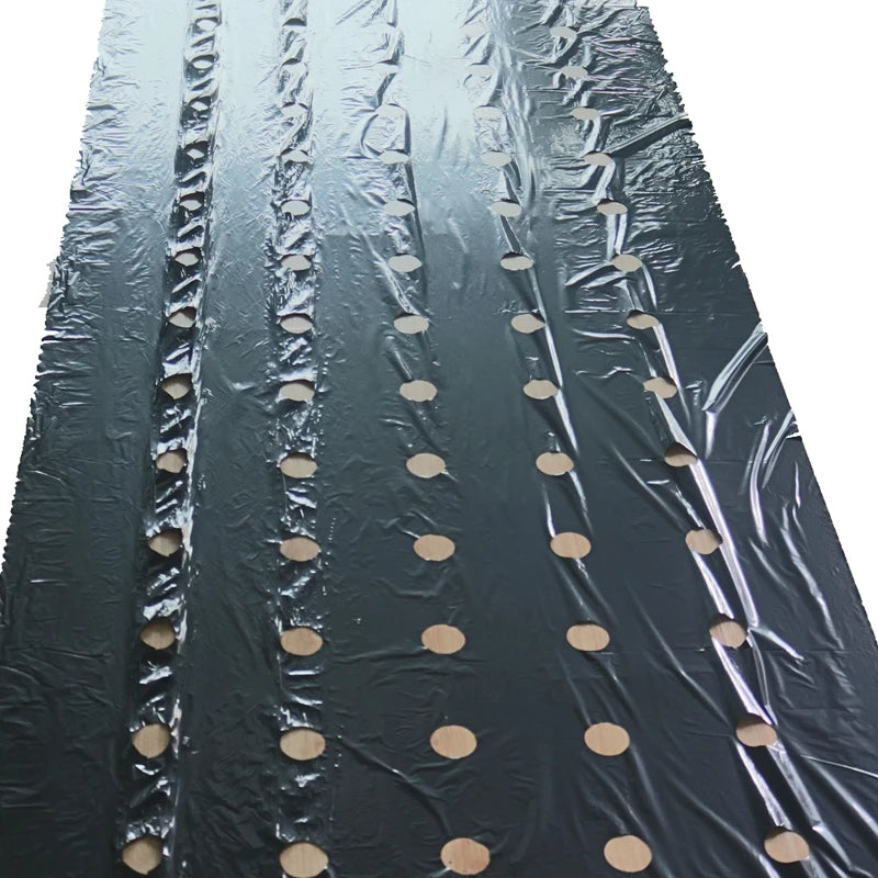 Tewango Perforiertes Mulchfilm Schutz - 0,02mm 0,95m 10m