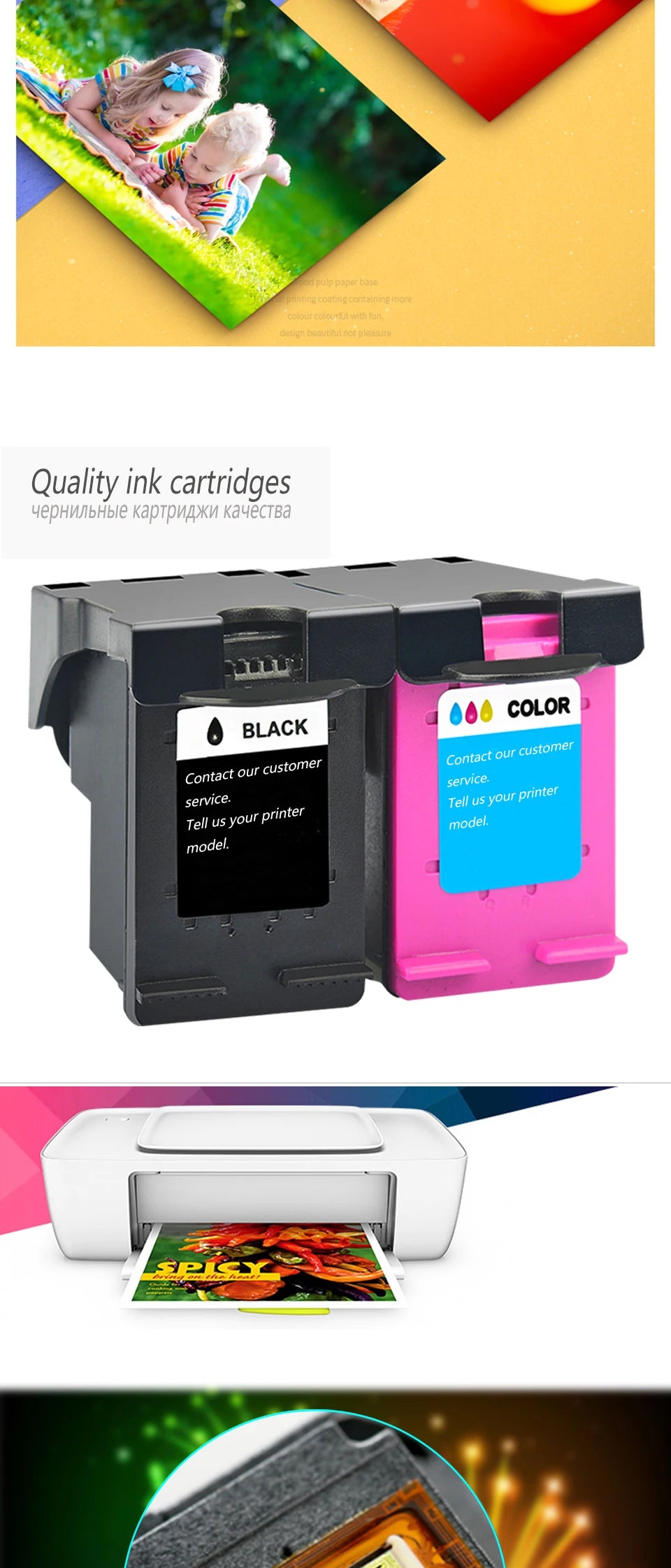 Tinten-System 2025: CISS 305XL INK System Replacement for HP 305 HP 305 XL Cartridge HP DeskJet 2700 2710 2721 2722 4120 4110 4130 1210 6010 Collection