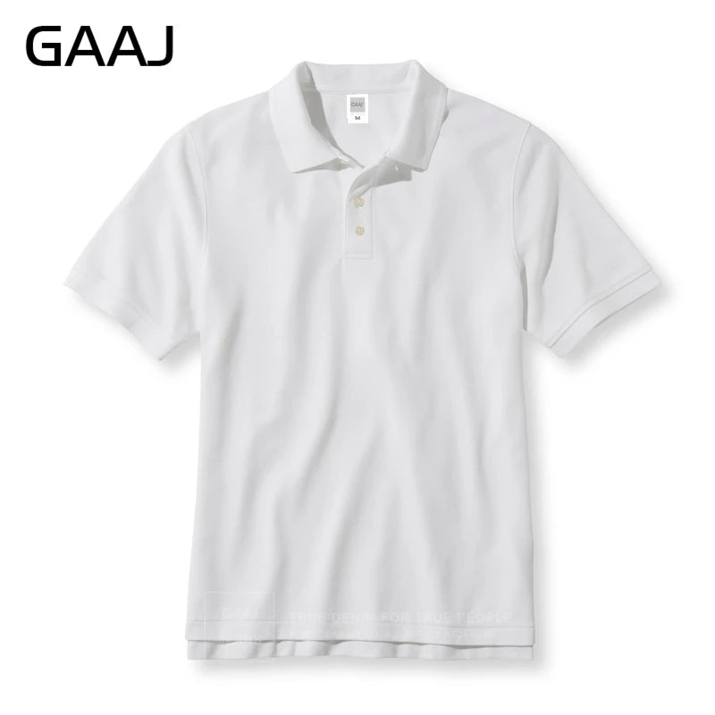 GAAJCN Polo Atmungsaktiv - Baumwolle Kurzarm Regular Fit