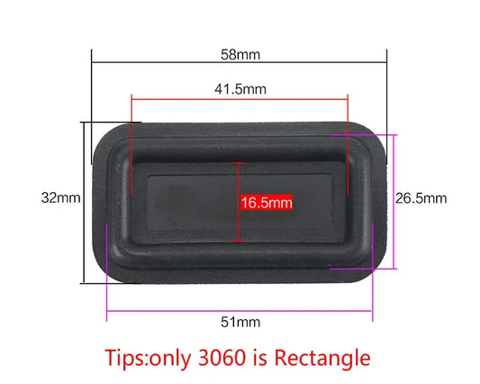 GHXAMP 2PCS Bass Passive Radiator Vibration Membrane Rubber for Auxiliary Low Frequency Subwoofer Protable Speaker Home-made DIY - Golden Bridge Store