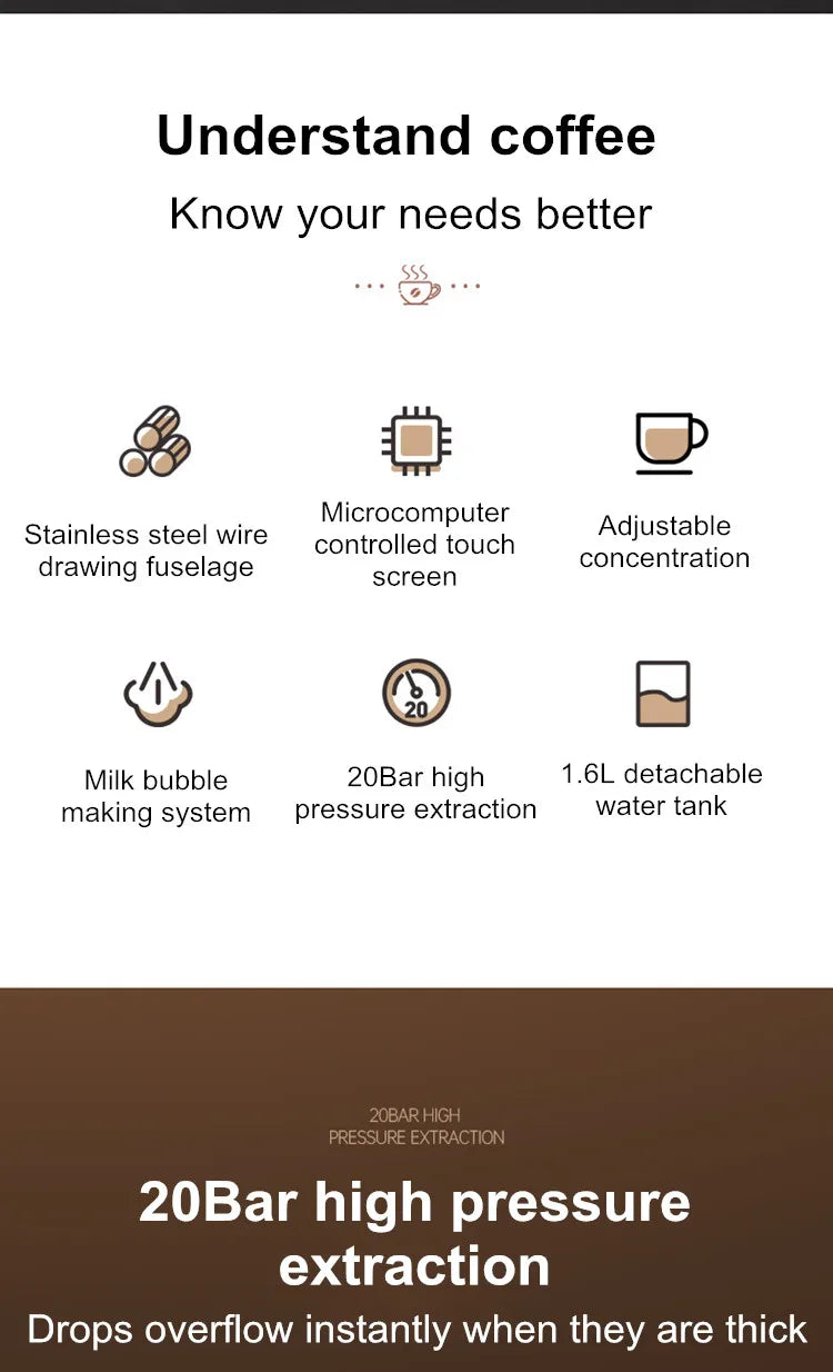 Pink Bunny 001 Espressomaschine Touch - 11-16 Tassen 20bar