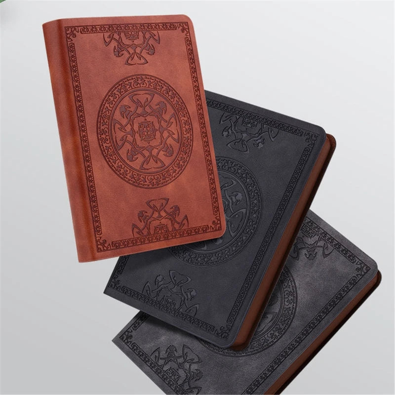 OOTDTY HXBD7HH Vintage Notizbuch - PU Leder 14.6x10.5cm