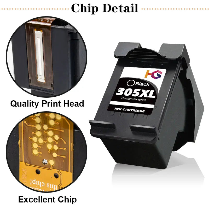 CRTBOTW 305XL Überholte Tintenpatrone - XL Kapaz. Schwarz