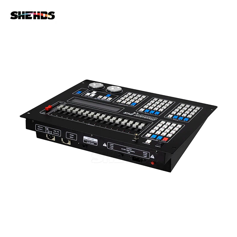 Controler DMX SHEHDS 1024/consolă 192 pentru iluminare Par, lumină cu cap mobil, standard internațional, DJ, discotecă, nunți, concerte