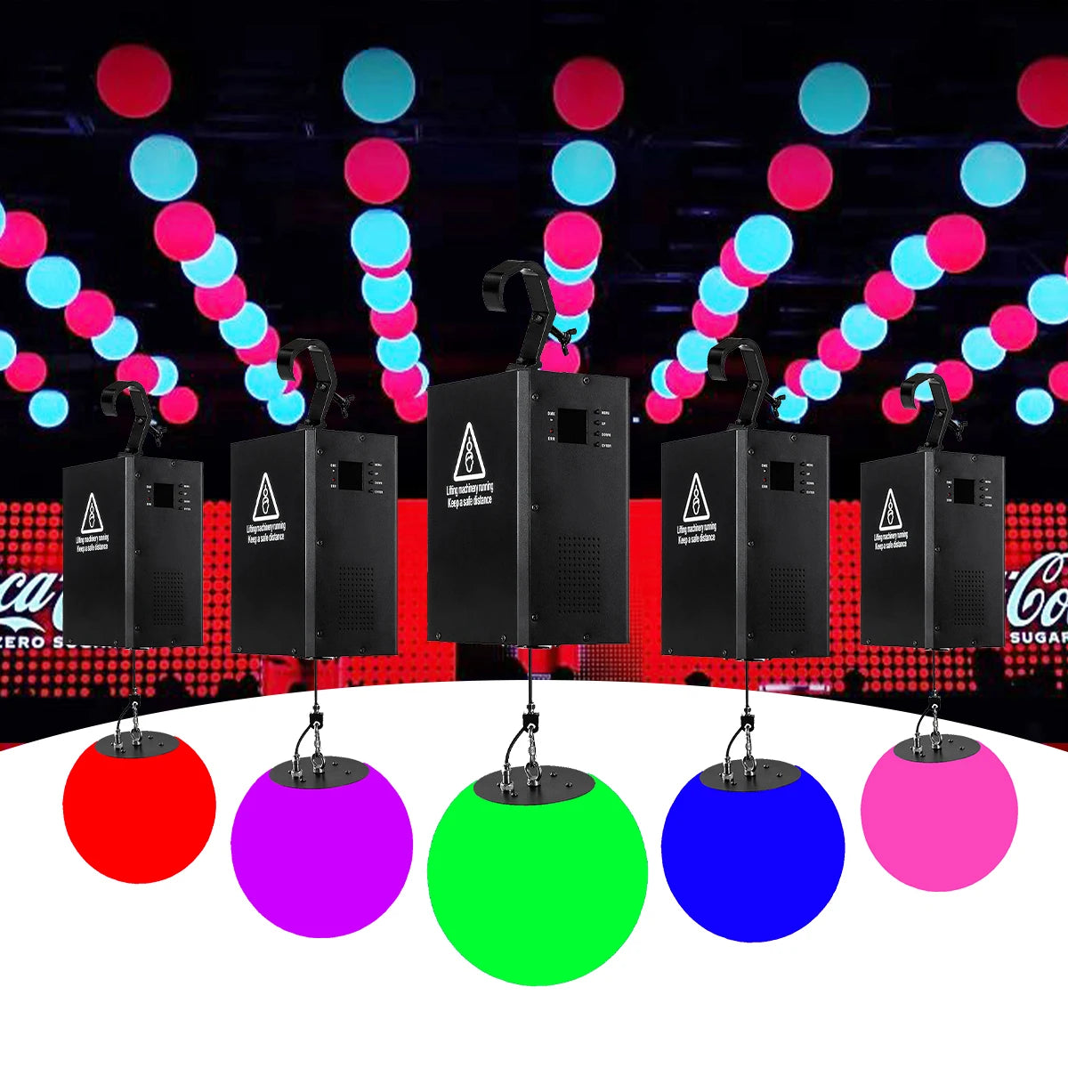 Iluminat disco și scenă - Sferă cinetică LED