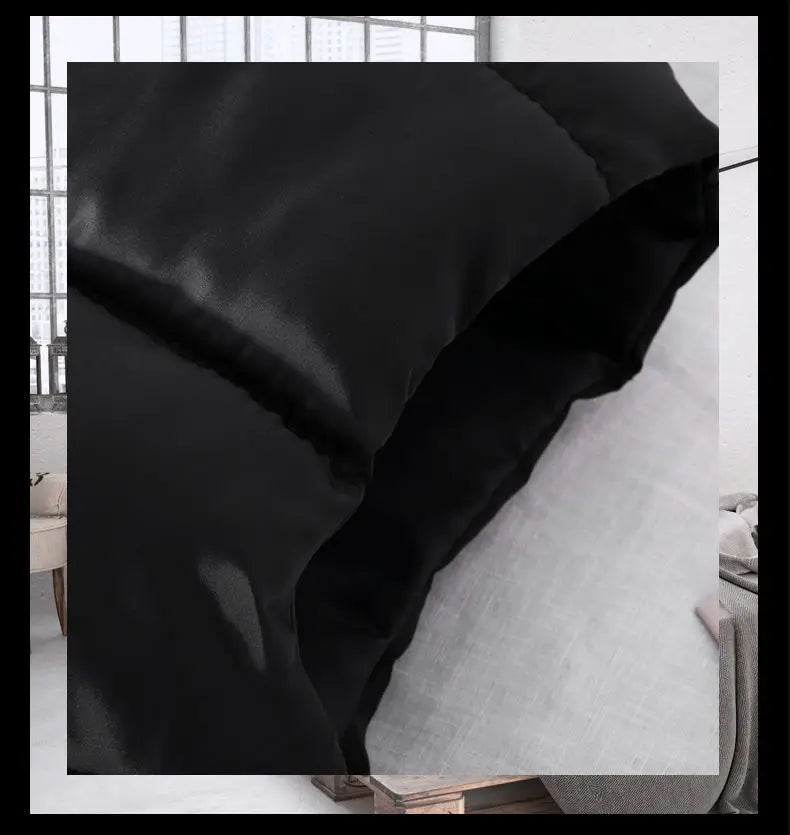 WeißeWeste SlimFit Ärmellose Stehkragen - Baumwolle Kurz M