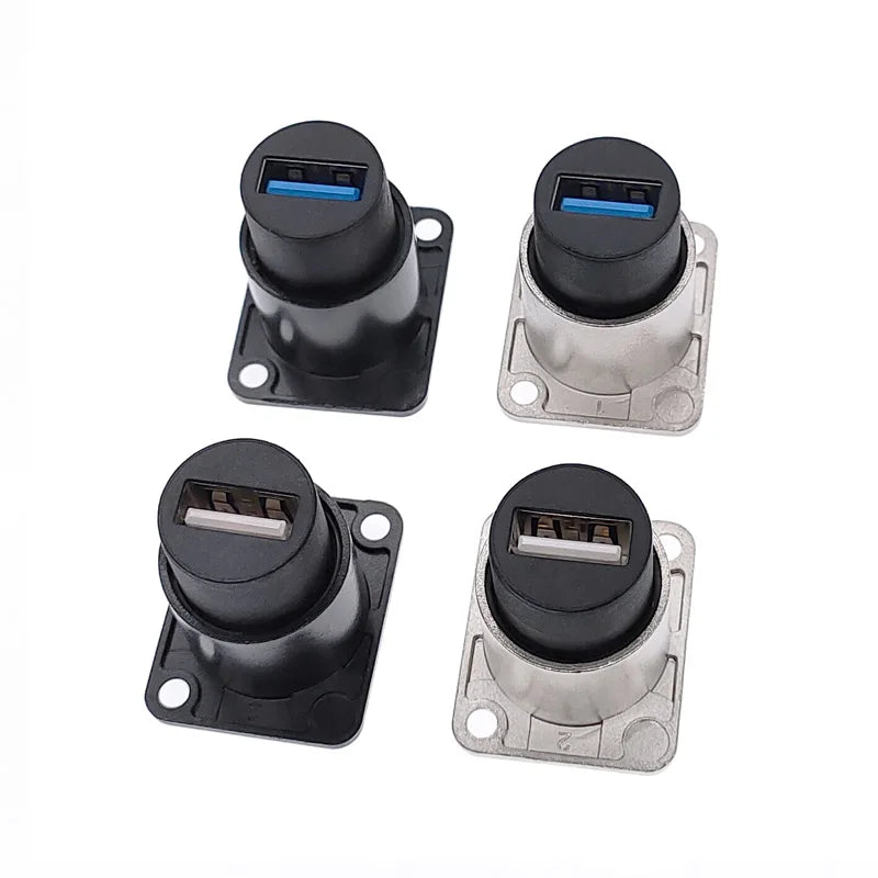 D Type Metal USB Socket