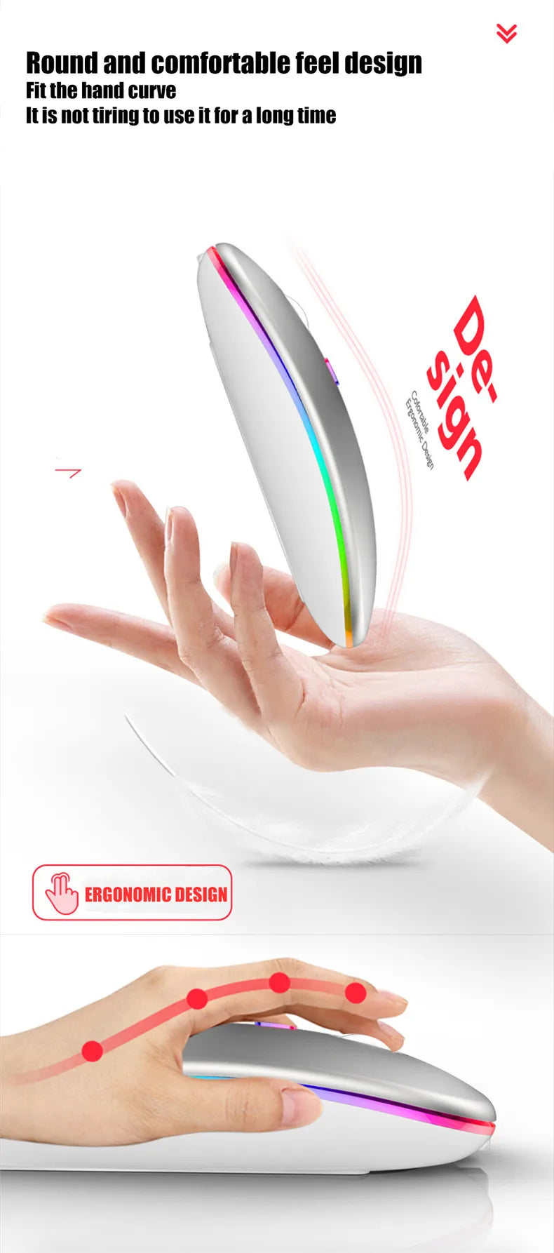 Wireless Maus Rechargeable - PHONEPACE