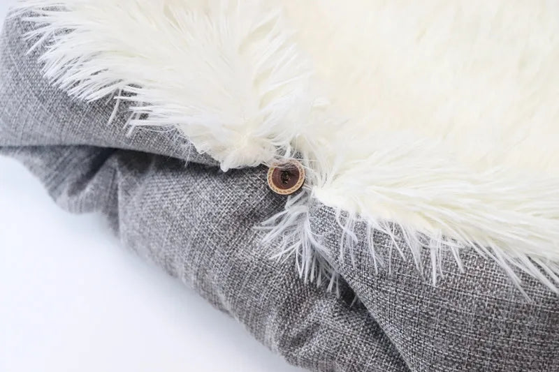 Pet Dog Bed Super Soft Sofa Winter Warm Bed House for Small Medium Large Dog Puppy Cotton Kennel Mat Washable Cushion