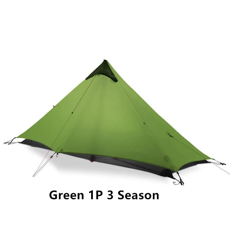 Ultralight Camping Zelt 2025 - 3F UL GEAR LanShan 2 Professional 15D Silnylon