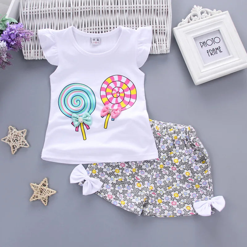 Cindy YoYo Lollipop Ärmellos Set - Baumwolle 2teilig 1-3J