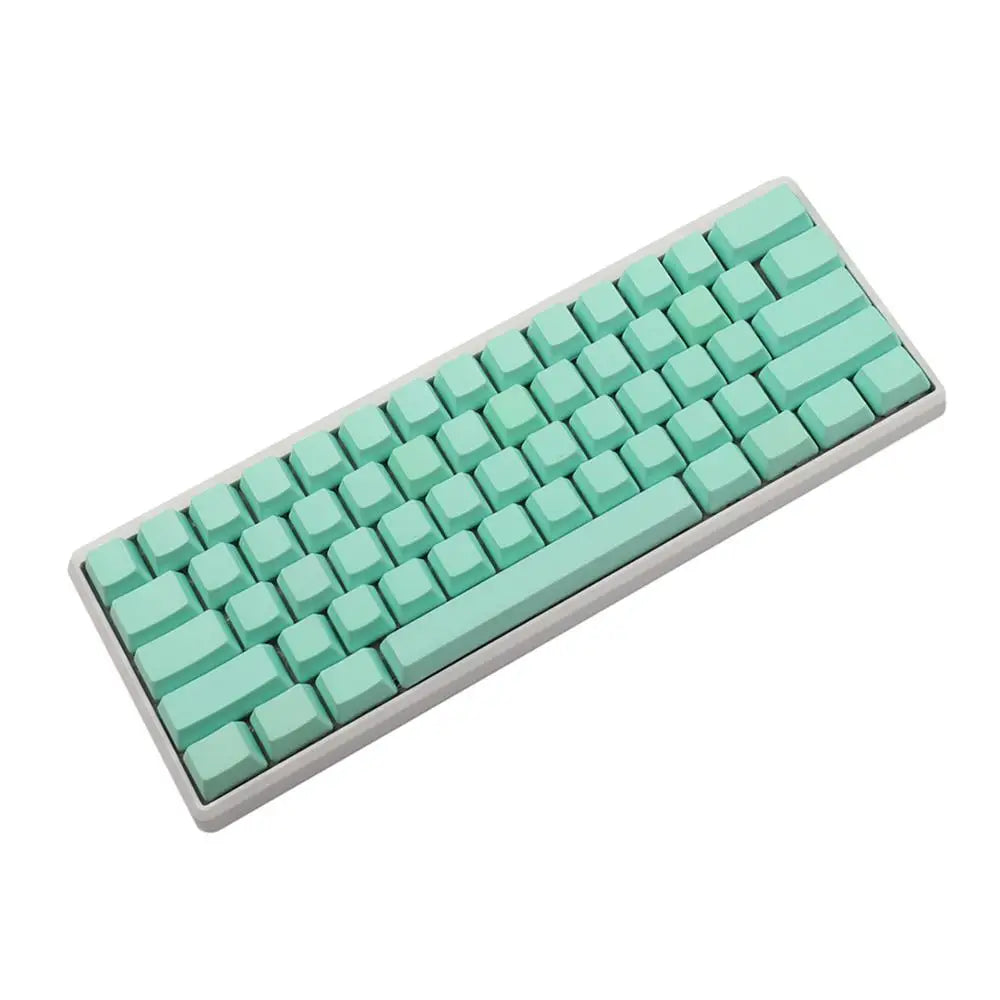 Weiß Schwarz Grau Grün Blank Dick PBT OEM Profil 62 Taste ISO 61 ANSI Keycaps Für MX Schalter Mechanisch Tastatur (Nur Keycap)