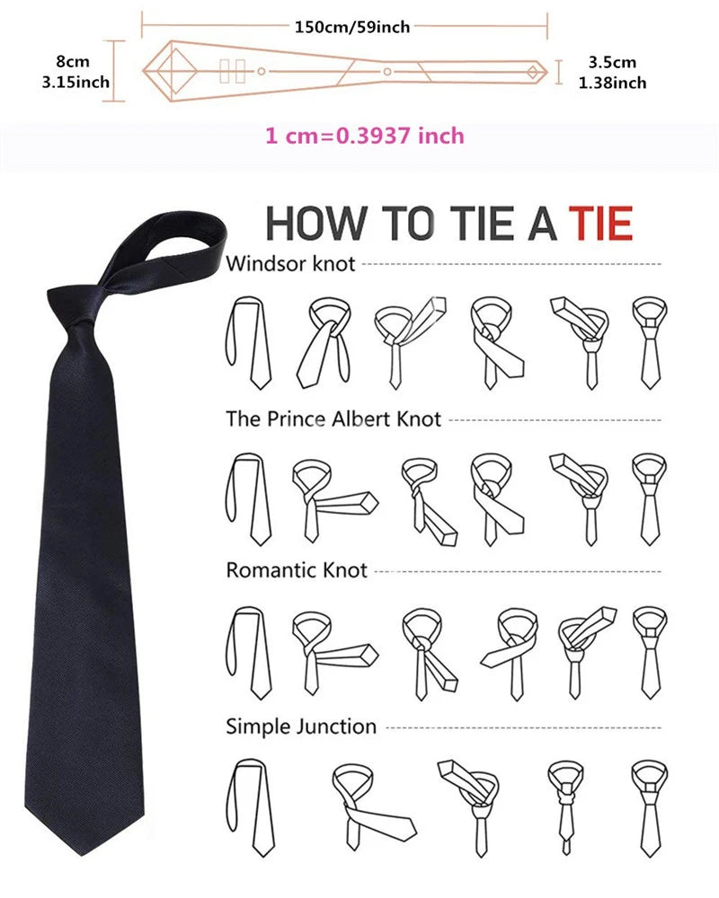 Men's Fashion Plaid Ties 8cm Black Creative Novelty Necktie 3D Printed Tie For Men Funny Party Wedding Accessories