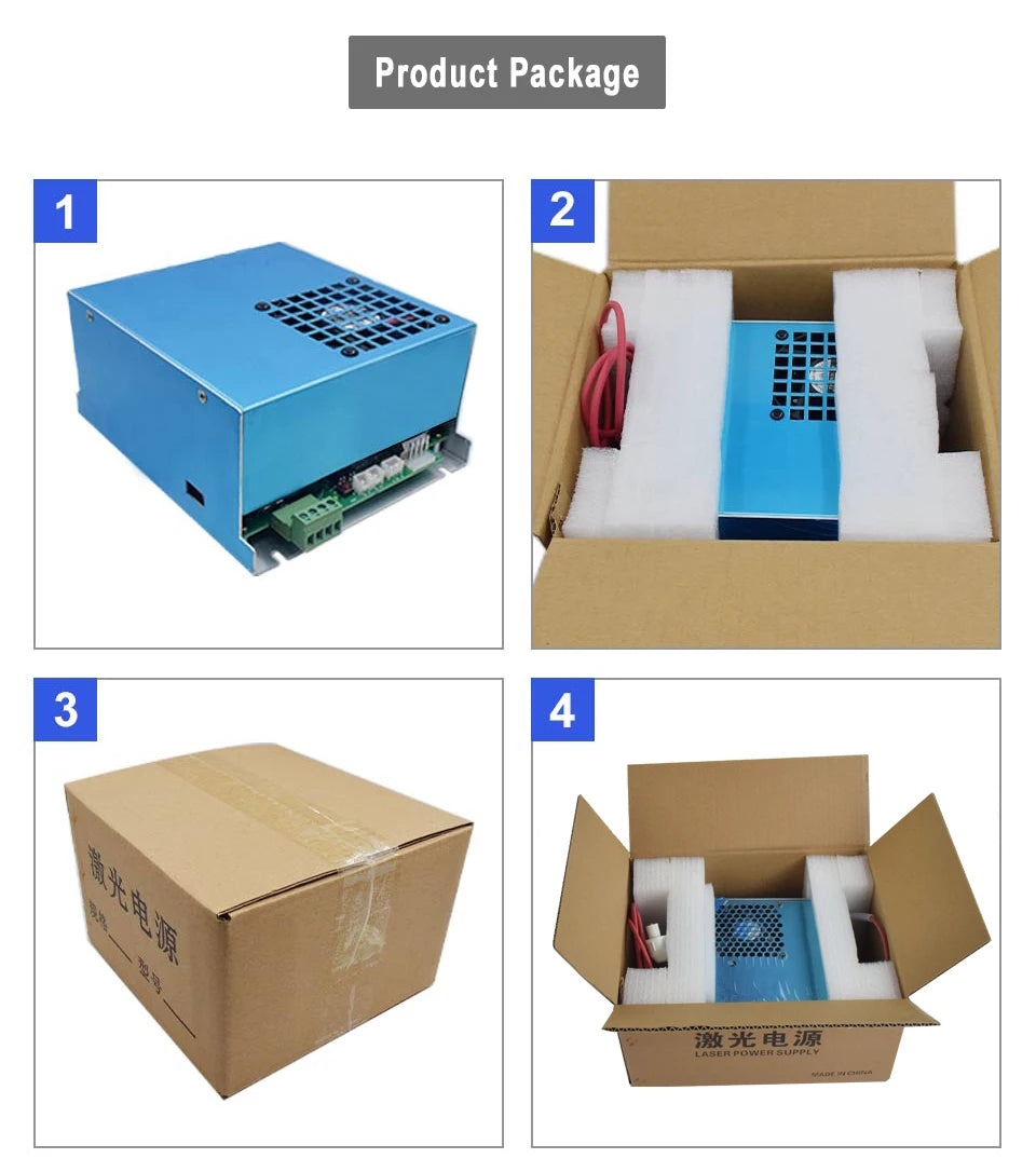 Tub laser CO2 Dragon Diamond, răcire cu apă - 40W, 50mm, 700mm