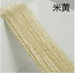 String Vorhang Quaste - 1 Paneel, Schlauch, halbtransparent