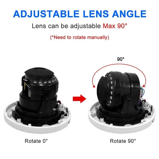 Überwachungssystem 2025: Hiseeu 4CH 5MP POE Dome IP Camera System Kit - Video Surveillance Set Night Vision Home Outdoor Waterproof Security Camera Set POE Collection - Golden Bridge Store